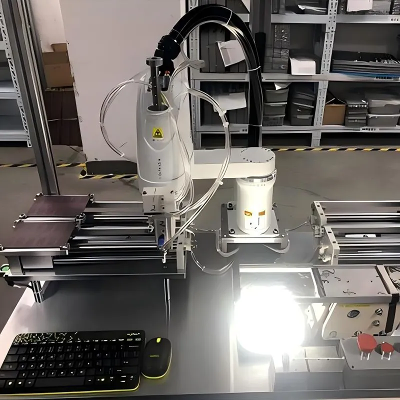 Robotic Arm Slab Visual Positioning System