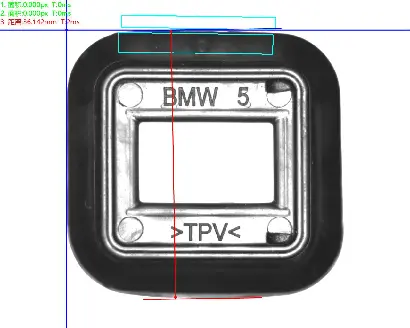 Special Shaped Rubber Parts Ccd Automatic Visual Inspection Equipment